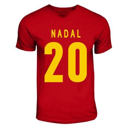 Foto Miguel Angel Nadal Spain Hero T-shirt (red)