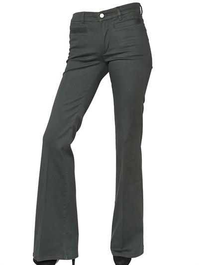 Foto mih jeans marrakseh denim stretch flared jeans