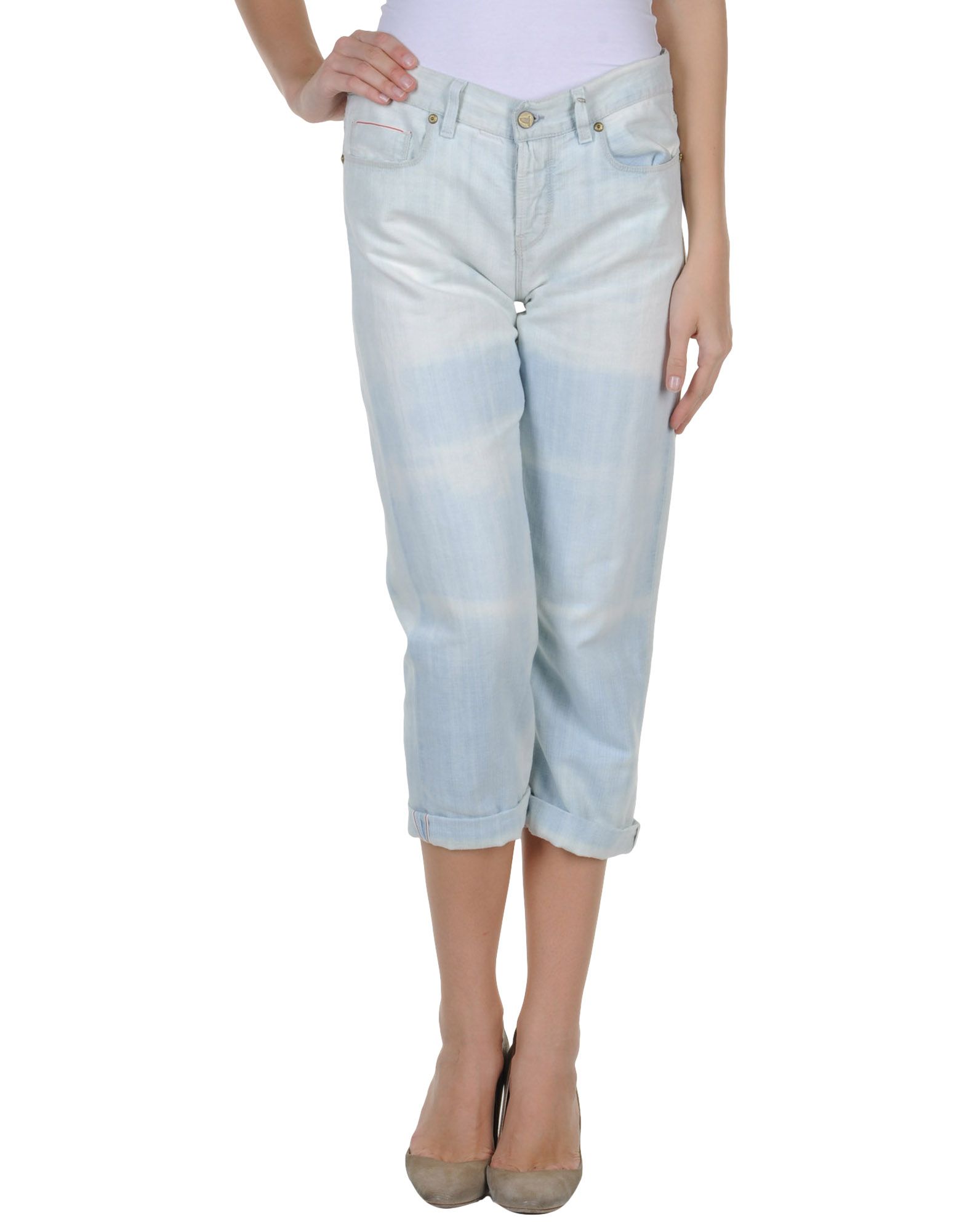 Foto mih-jeans pantalones capri vaqueros
