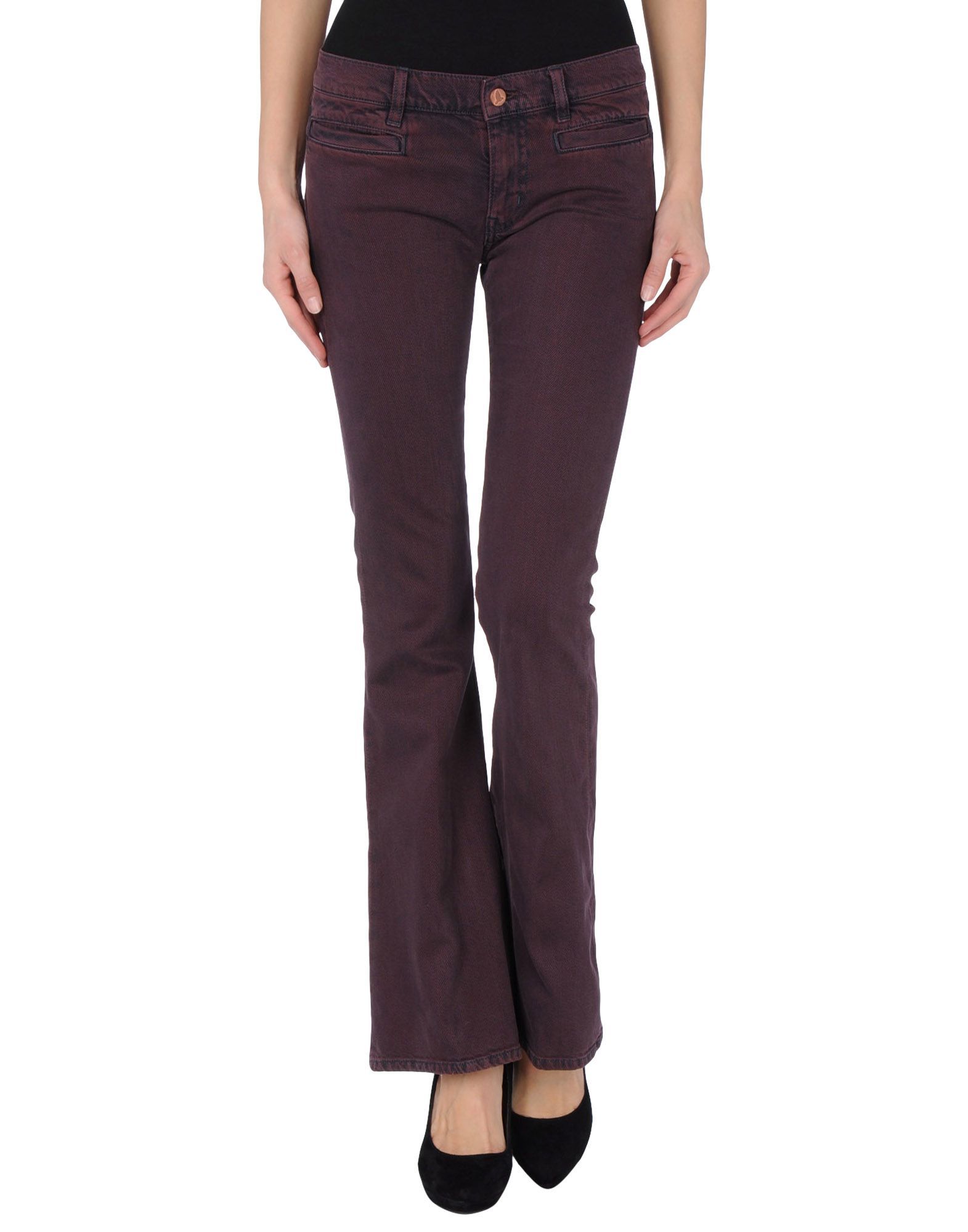 Foto Mih-Jeans Pantalones Vaqueros Mujer Berenjena
