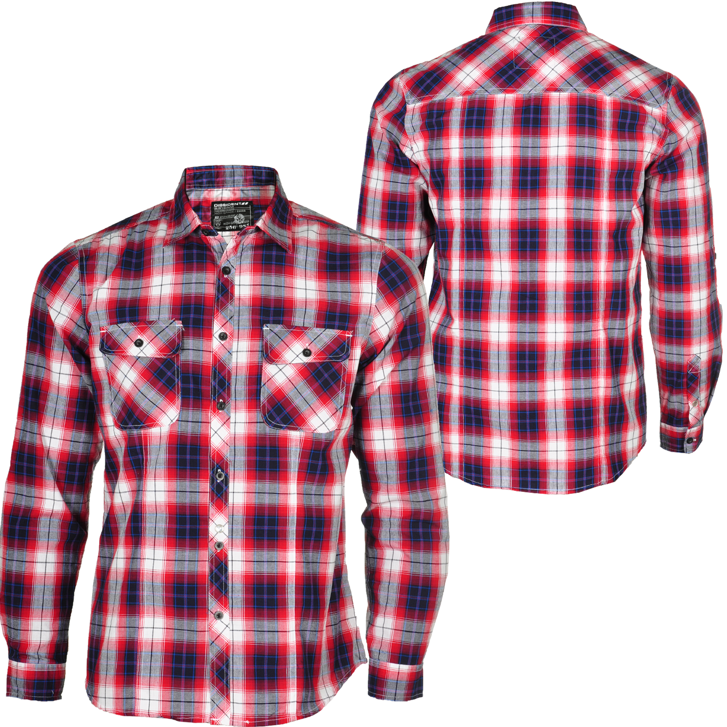 Foto Milano Style Dissident Camisas Rojo Multicullor