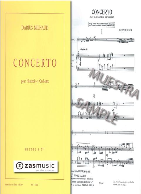 Foto milhaud: concerto pour hautbois et orchestre