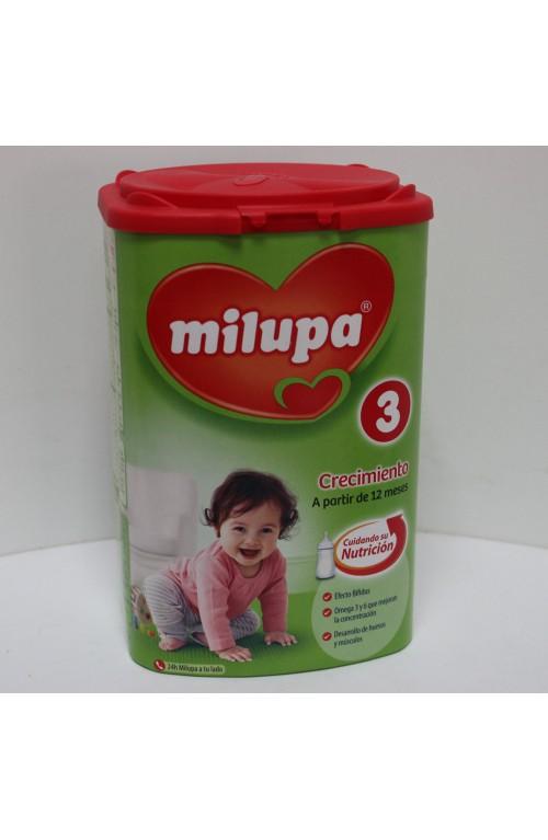 Foto Milupa leche de crecimiento 3 800 g 12m+, efecto bifidus, desarrollo h