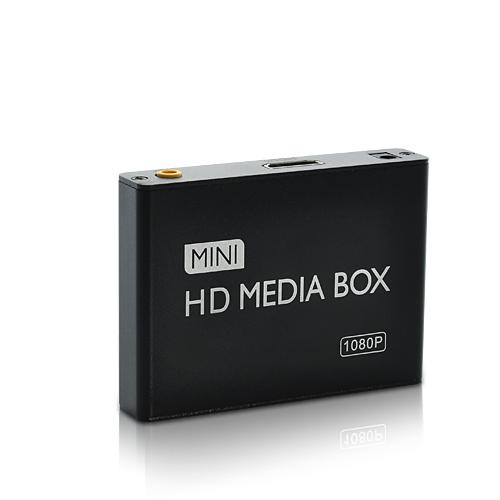 Foto Mini 1080p de alta definición Media Player para TV (HDMI, USB, SD, AV)