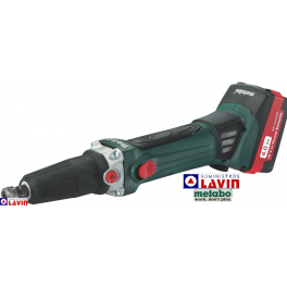Foto Mini amoladora recta de batería metabo 18 voltios ga 18 ltx