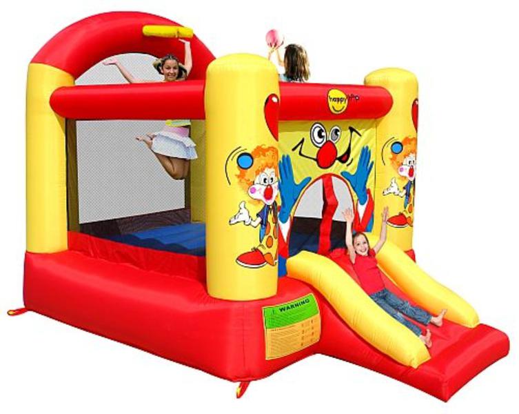 Foto Mini Castillo hinchable Payasito 8 m2 con tobogán.