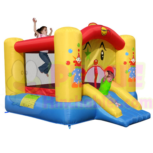 Foto Mini Castillo Hinchable Peque Clown Tobogán 6.75m², Turbina Incluida