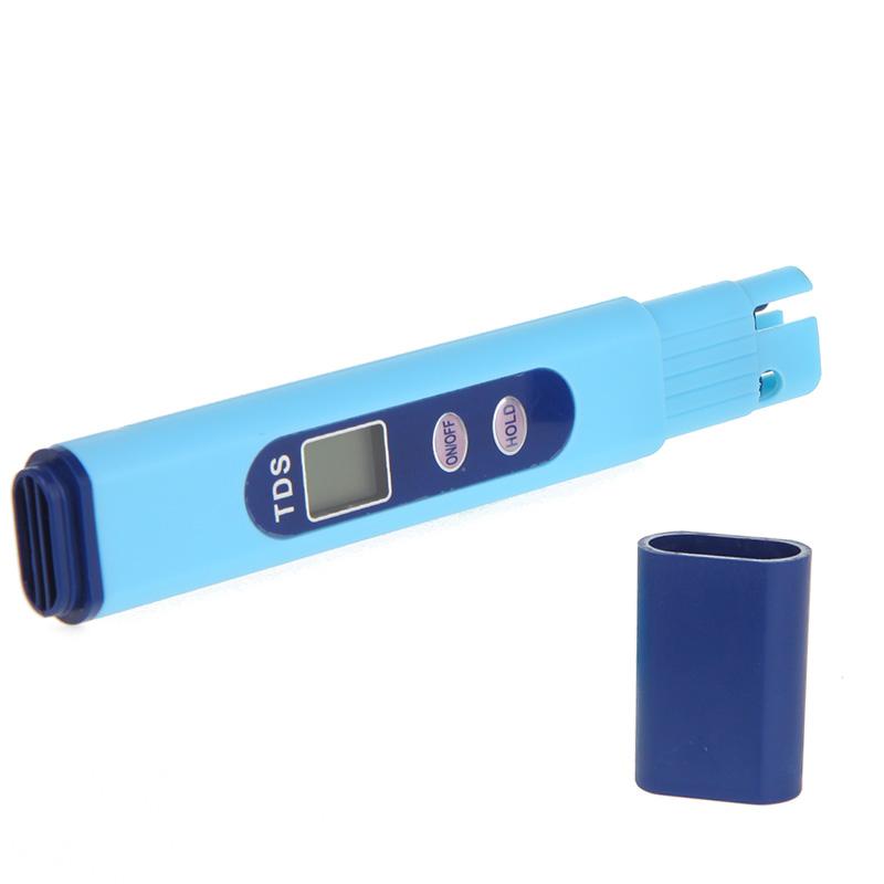 Foto Mini Digital LCD TDS Meter Tester Water Quality Filter Pen 0-9999 PPM Blue