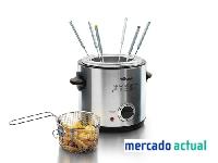 Foto mini freidora fondue tristar fo-1102 900 watt 1 litro