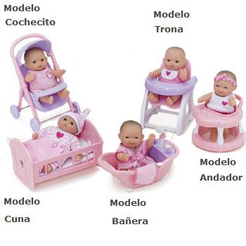 Foto Mini Muñecas Berenguer - Cochecito - Mini Dolls - 12 cm
