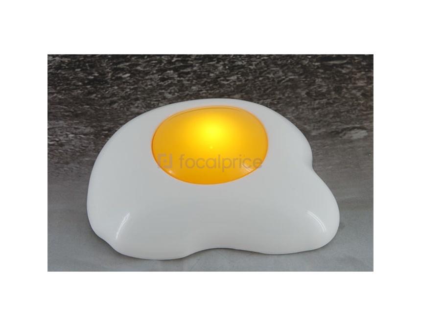 Foto Mini portátil lindo Huevo Frito de luz (blanco)