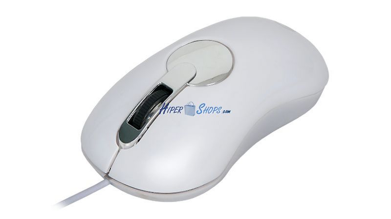 Foto Mini ratón óptico Atlantis 1000 dpi USB - Blanco