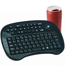 Foto Mini teclado inalambrico phoenix touchpad multimedia con microfono y a