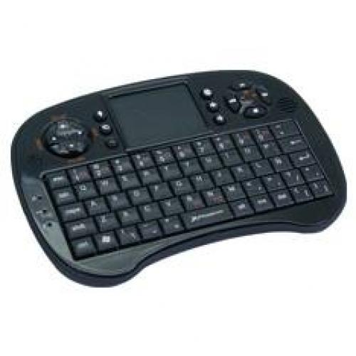 Foto MINI TECLADO INALAMBRICO PHOENIX TOUCHPAD MULTIMEDIA CON MICROFONO Y ALTAVOZ 2.4G