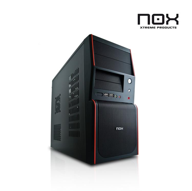 Foto Mini Torre Micro ATX NOX NX-Micro, Mesh, 80mm fan
