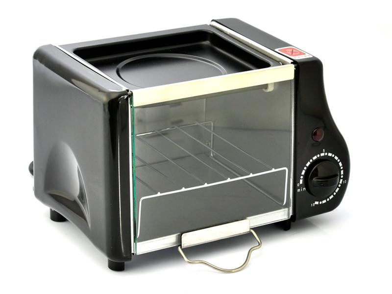 Foto Mini tostadora-horno eléctrico 220W con 1,6 litros de capacidad