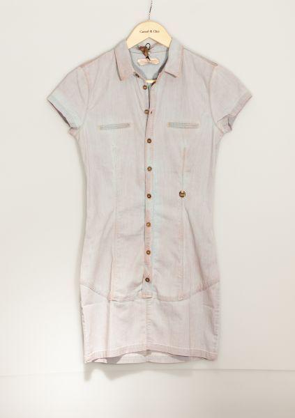 Foto Mini Vestido Tejano Met Jeans