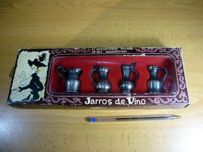Foto Miniaturas Jarros De Vino Coleccion De Play Me Caja Jarros De Vino