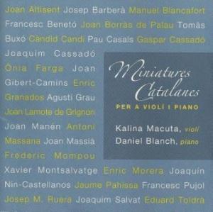 Foto Miniatures catalanes für Violine und Klavier CD