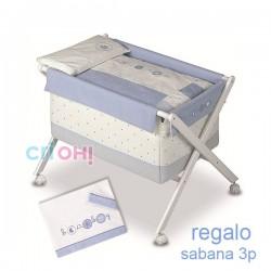 Foto Minicuna quick plegable bimbi dreams provenza+sabanas
