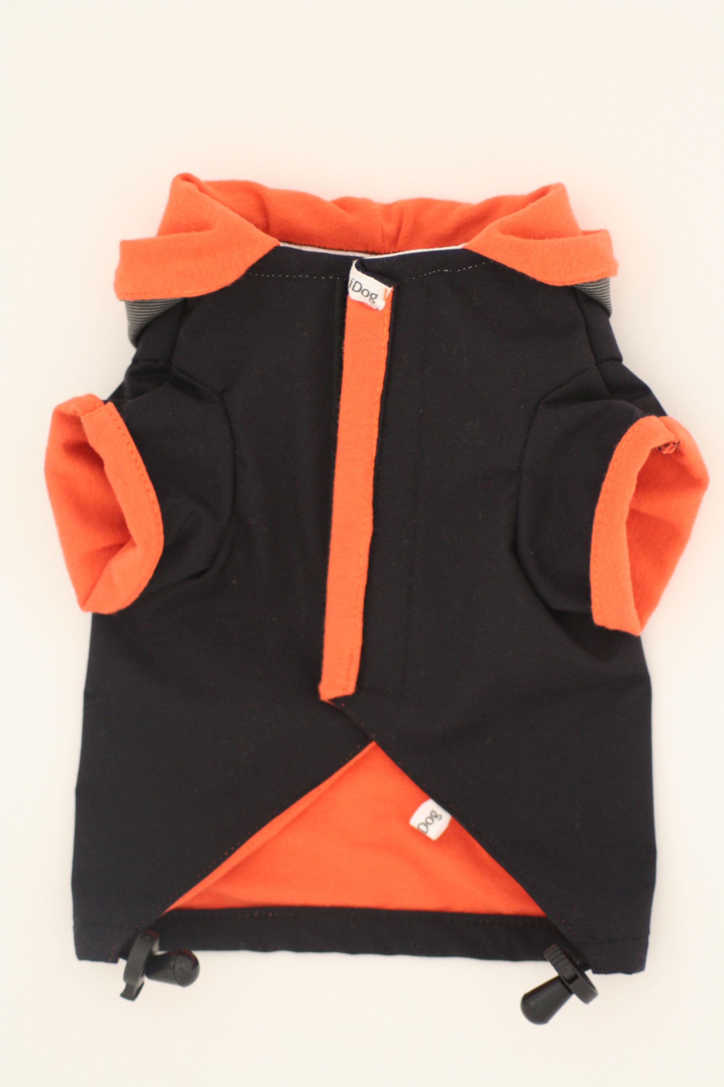 Foto Minidog cubasquero black rain naranja