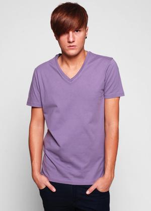 Foto Minimum Rene T-Shirt Lilac L - T-Shirts,Camiseta