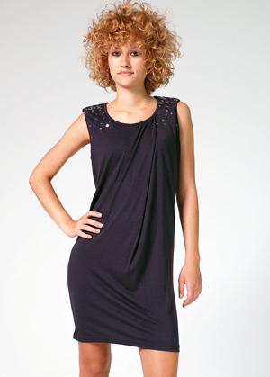 Foto Minimum Tone Dress Night Grey L - Vestidos cortos