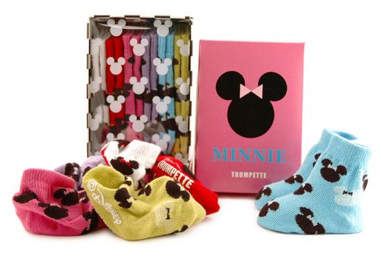 Foto Minnie Silhouette Trumpette Socks 0-12 months, Boxed Set of 6