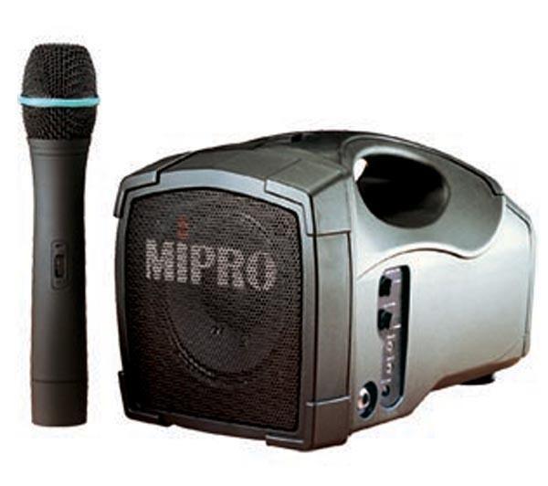 Foto Mipro altavoz + micrófono ma-101/mh203