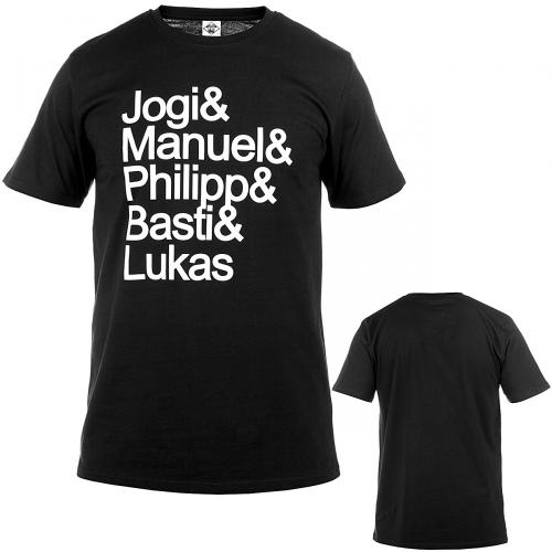 Foto Mister Tee Euro 2012 Jogi & Team camiseta negra talla L