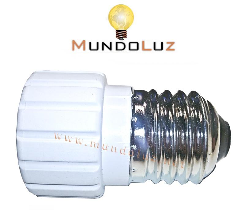 Foto MLZ Adaptador Lámparas E27 a GU10