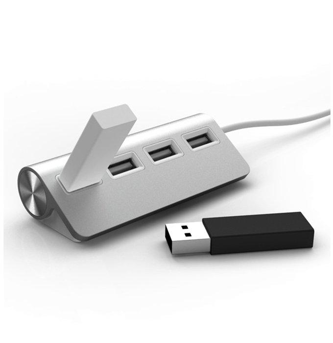 Foto Mobility Lab Hub USB Mac y PC plata