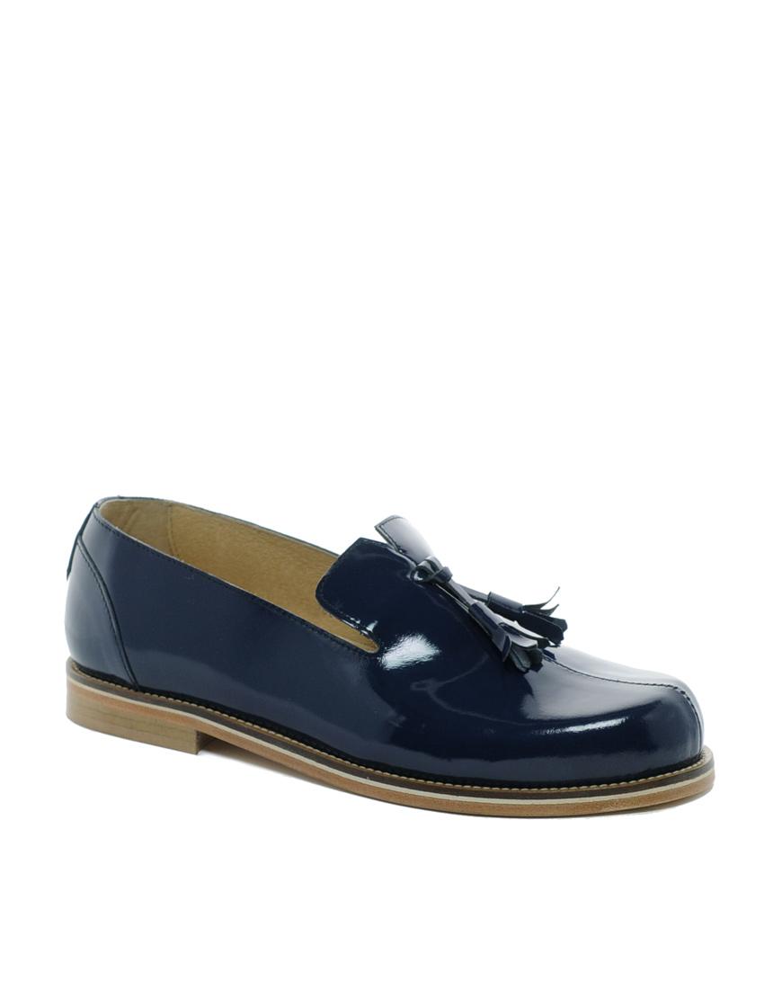 Foto Mocasines con borlas de Soulland Azul