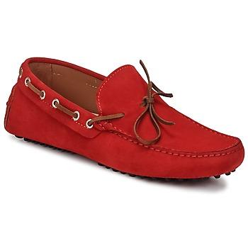 Foto Mocasines Vicomte A. Mocassins H Daim Lacets Rouge