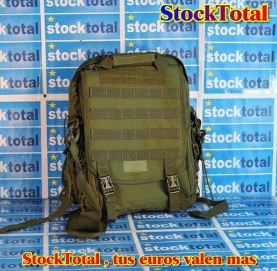 Foto Mochila Bolsa Shoulder Backpack Hombro Molle 2 En 1 Verde 30x35x9 Cm 30697b Mf2