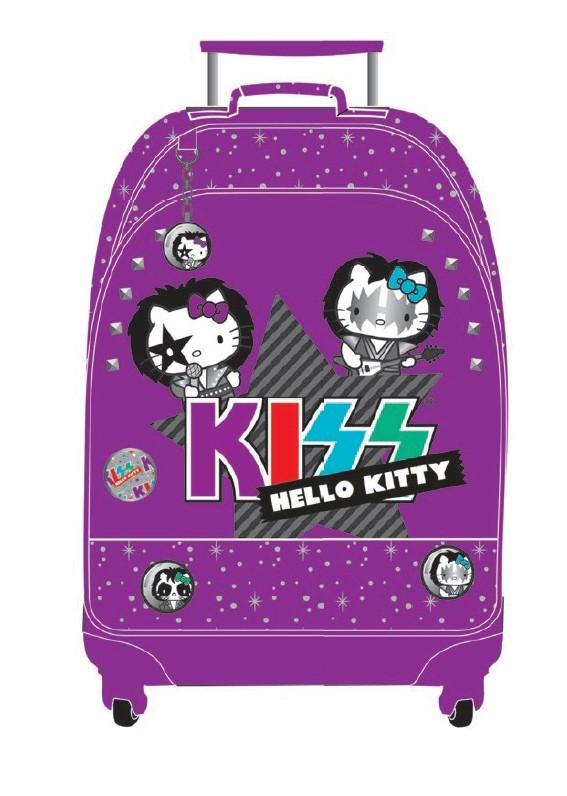 Foto Mochila carro Hello Kitty Kiss violeta