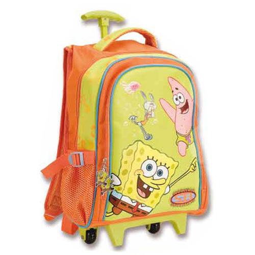 Foto Mochila con carro verde de Bob Esponja
