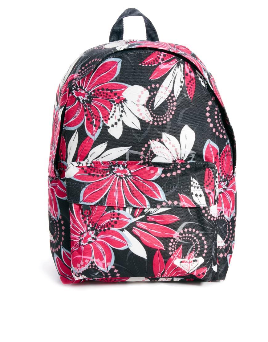 Foto Mochila con estampado de flores Always Core de Roxy Multicolor