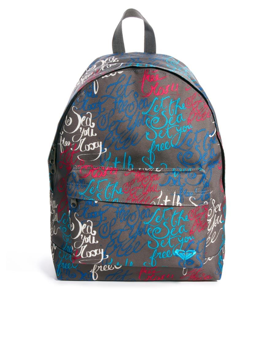 Foto Mochila con grafiti Sugar Baby de Roxy Multicolor