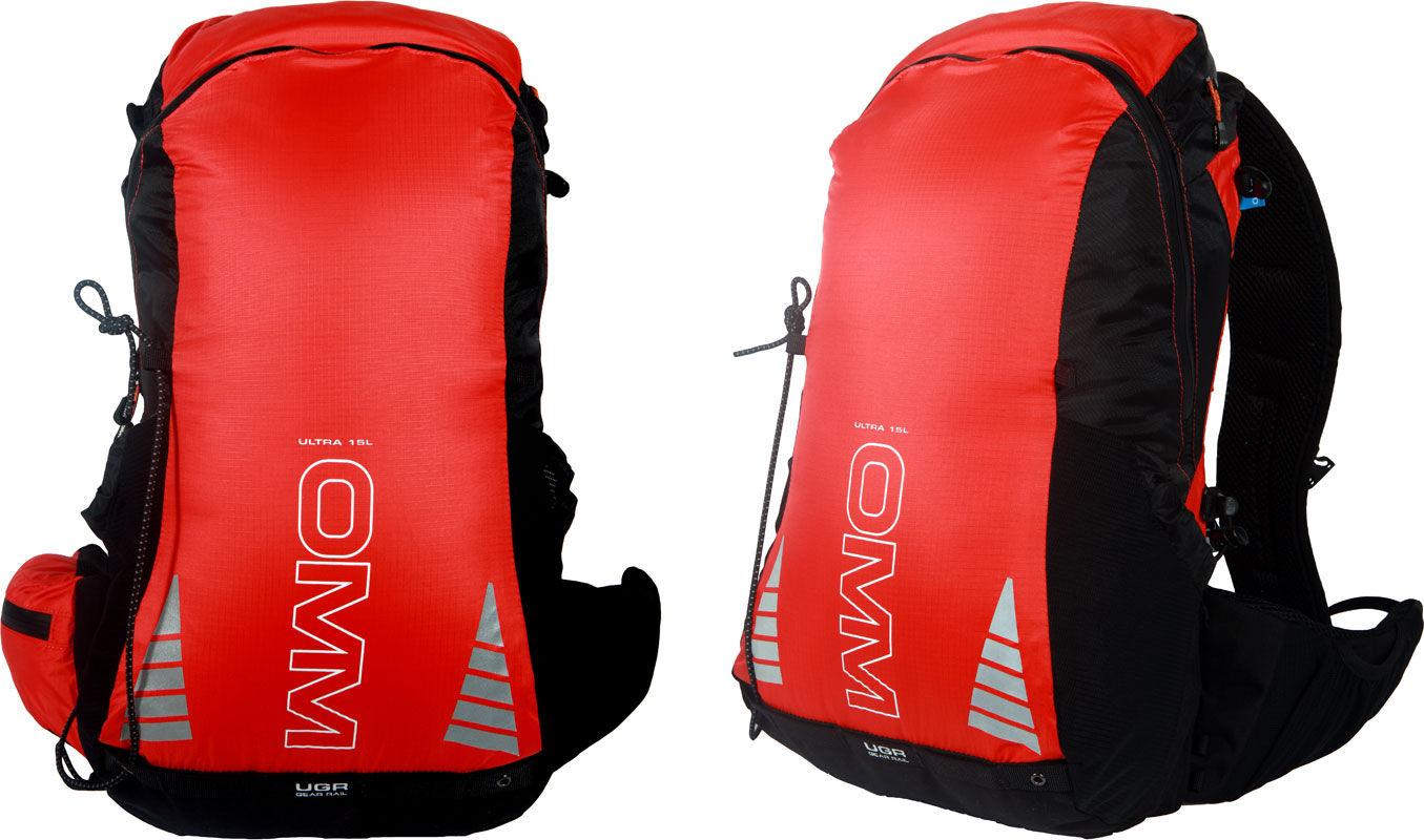 Foto Mochila de hidratación OMM - Ultra 15 Marathon - One Size Red/Black