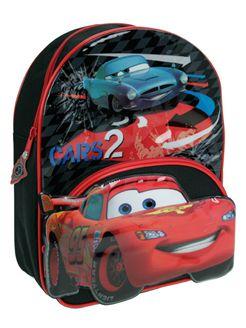 Foto Mochila Disney Cars Niños Colegio Excursion Producto Oficial