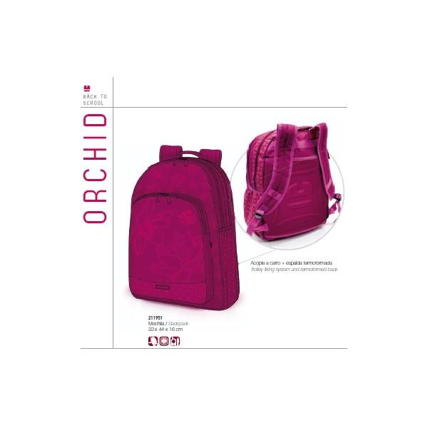 Foto Mochila Gabol Orchid Rosa