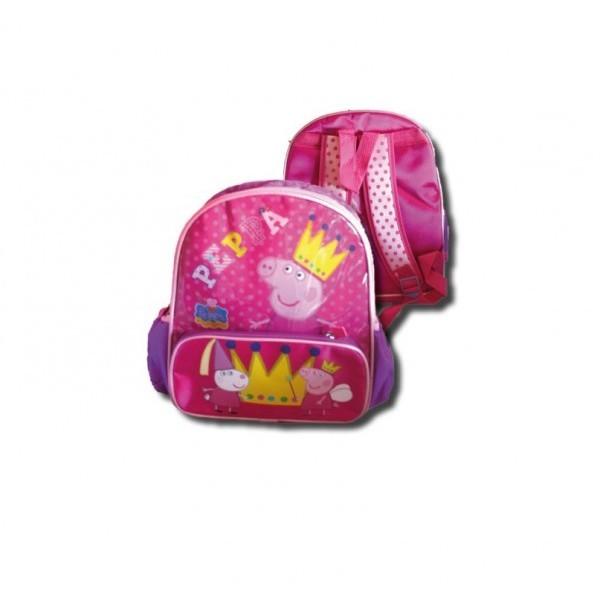 Foto Mochila guardería Peppa Pig rosa