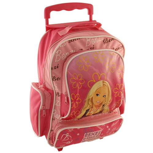 Foto Mochila infantil con carro (Rosa)