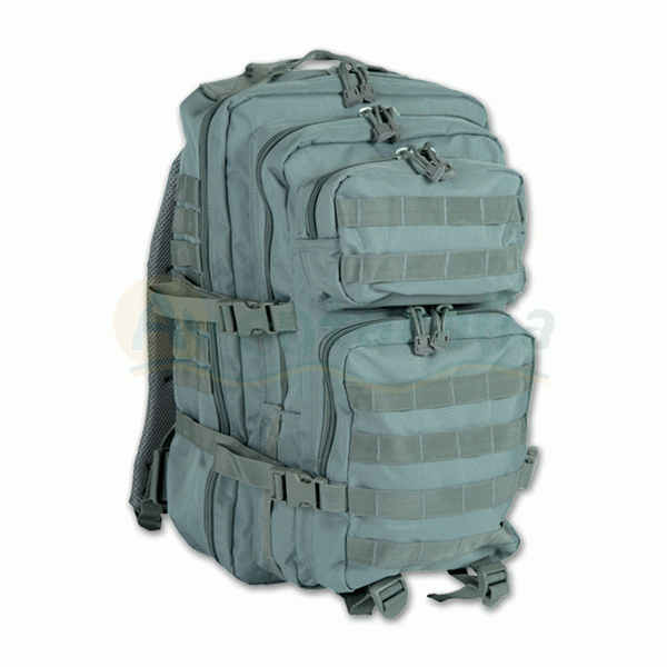 Foto Mochila MIL-TEC modelo 'Assault' de 50 litros de color stone grey