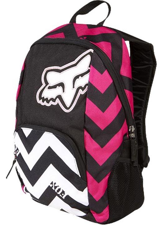 Foto Mochila Mujer Fox Road Trip Negro Blanco