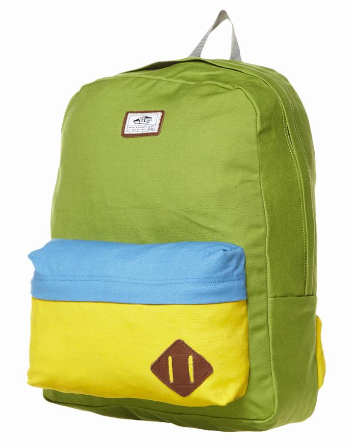 Foto Mochila Old Skool Ii De Vans, 21l - Pera Azul Malibú