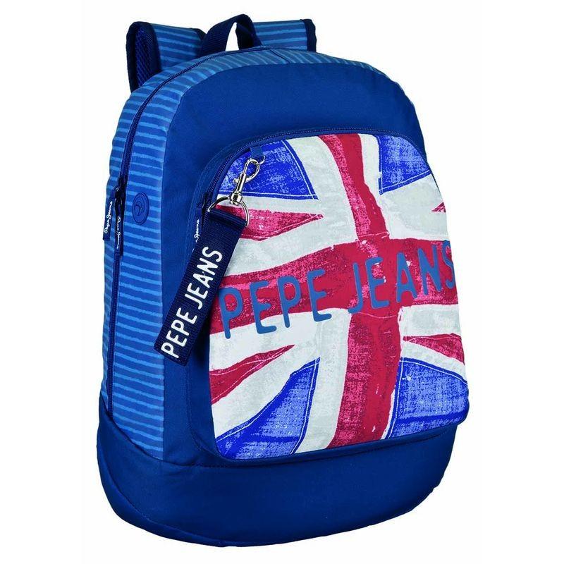 Foto Mochila Pepe Jeans grande azul