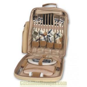 Foto Mochila picnic crema