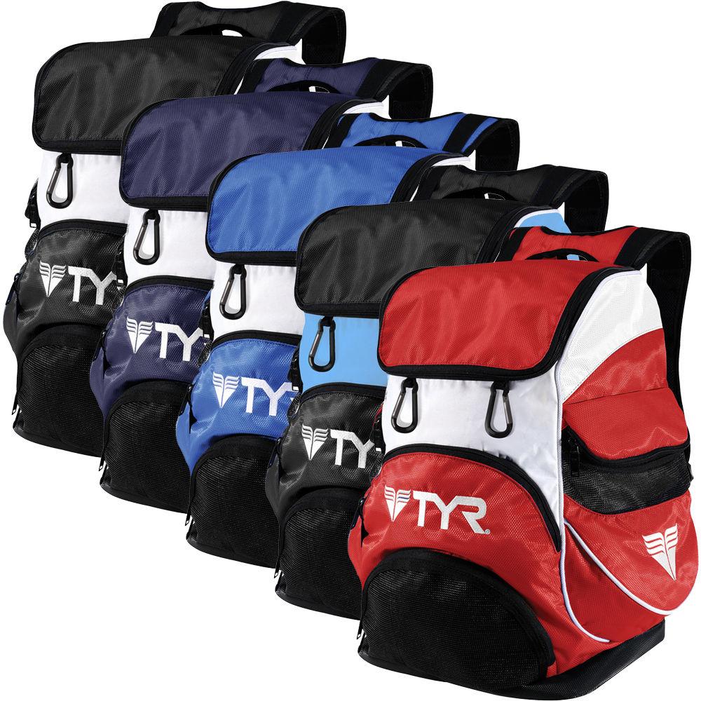Foto Mochila TYR - Alliance Team - One Size Black/Blue | Bolsos de natación